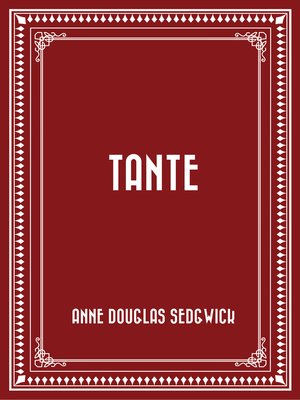 cover image of Tante